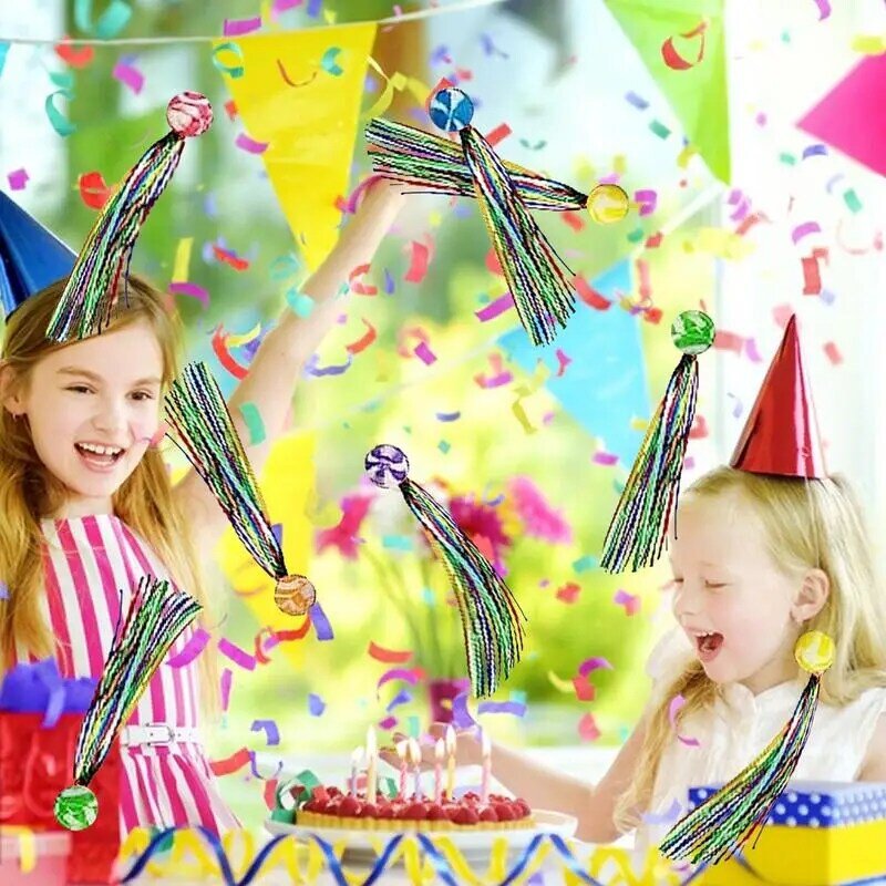 IkParty-Ballon coloré rebondissant en caoutchouc pour enfants, faveurs pour enfants, jeu de classe scolaire, récompenses pour enfants, 24 pièces