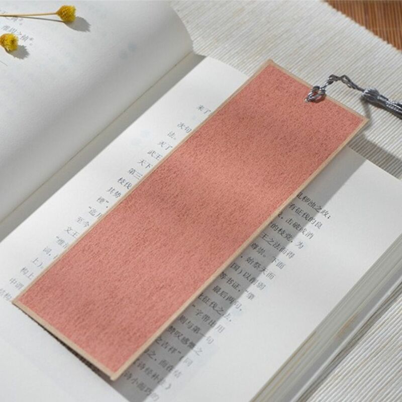 Tag Message Card Gift Stationery Page Markers Bookmarkers with Tassels Blank Bookmarker Calligraphy Paper DIY Reading Marker