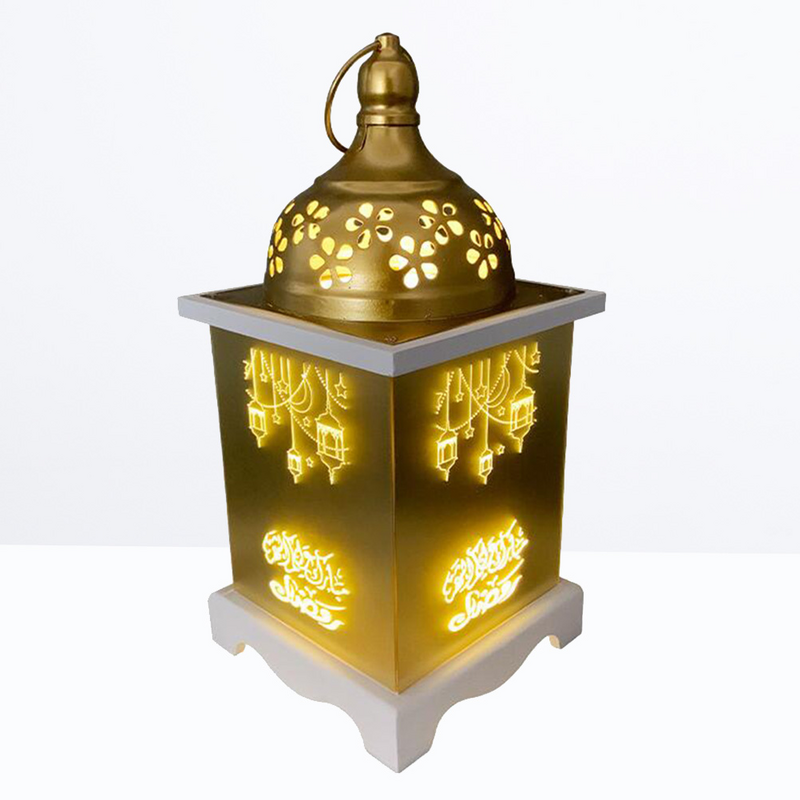 Ramadan Lamp Party puntelli lanterna decorativa lampada da tavolo lampada da tavolo Storm musulmano portatile