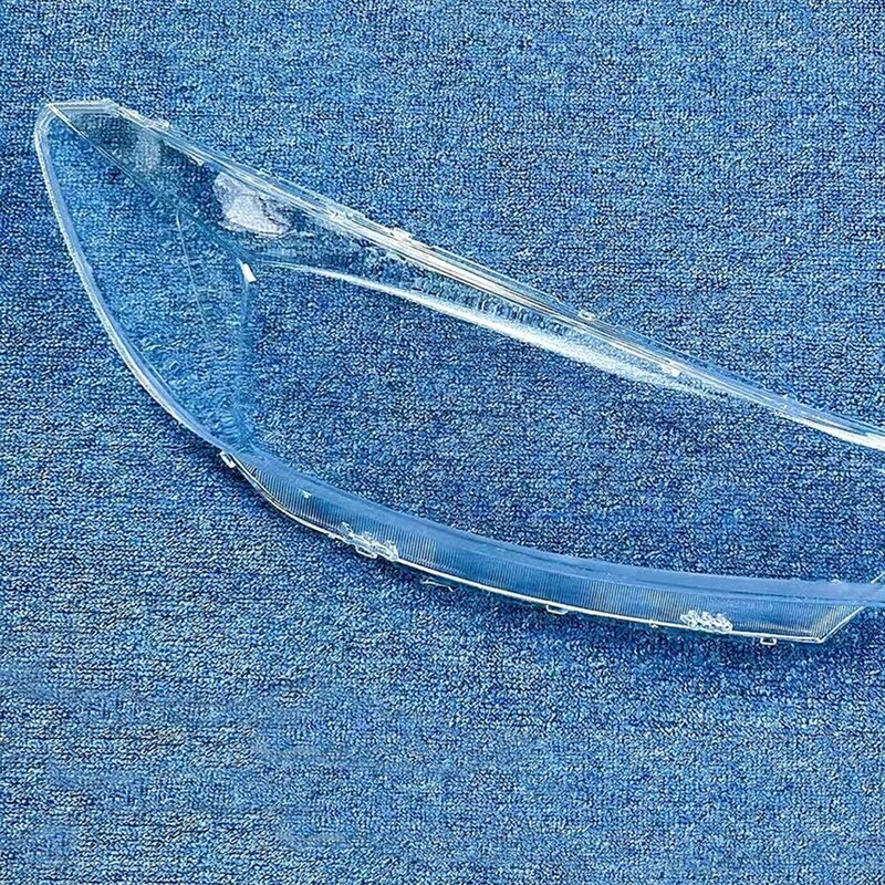 Tampa transparente do farol dianteiro do carro, abajur, lente de vidro, máscara do farol, apto para bic, Audi A6, 2017, 2018, 2019