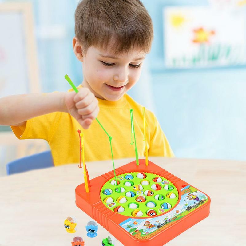Jogo de pesca montessori para crianças, brinquedos educativos e divertidos, habilidade motora fina para crianças, 3 4 5 anos