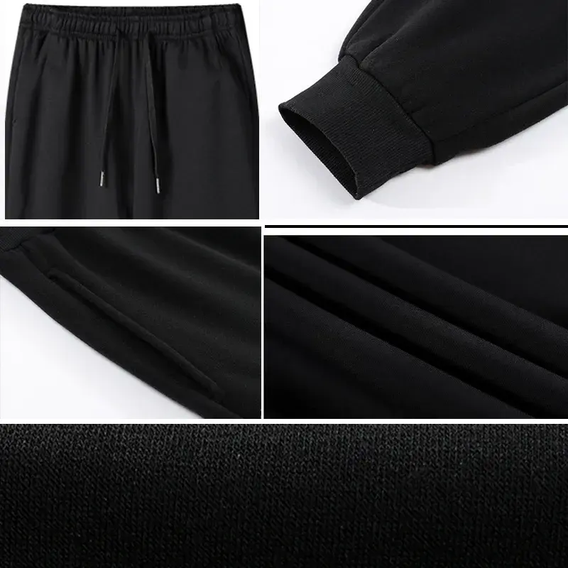 Wiosna lato 2024 nowe spodnie na co dzień odzież męska spodnie typu Casual sportowe dresy dresowe spodnie dresowe oddychające spodnie męskie
