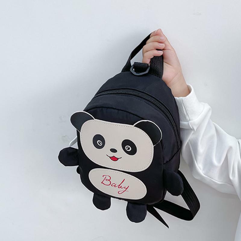 Toddler Cute Backpack Children's Backpack With Cartoon Panda Toddler Traveling Organizers With Lost Prevention Strap For Snacks