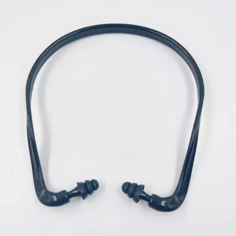 Alat Pelindung telinga, dapat dipakai ulang pelindung telinga pengurang kebisingan penyumbat telinga silikon berkabel