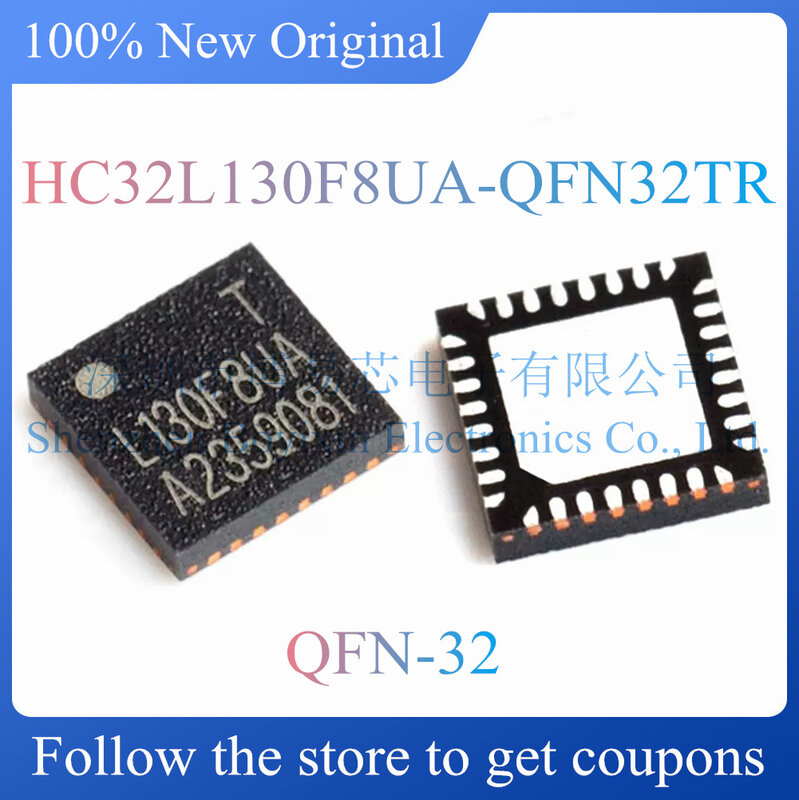 NEW HC32L130F8UA-QFN32TR.Original genuine microcontroller chip. Package QFN-32