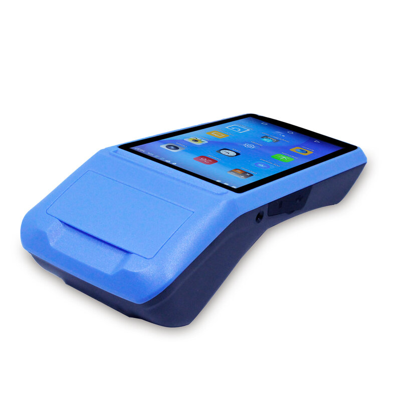 Günstiger Preis 2 16GB NFC BT Wifi tragbare Smart Pos Terminal Android PDA für Lager Aufkleber Barcode Druck Terminal System