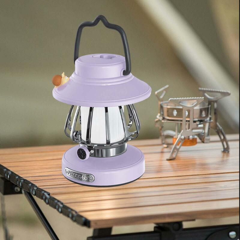 LED Camping Lantern Portable USB Tent Lamp for Traveling Backpacking Picnic