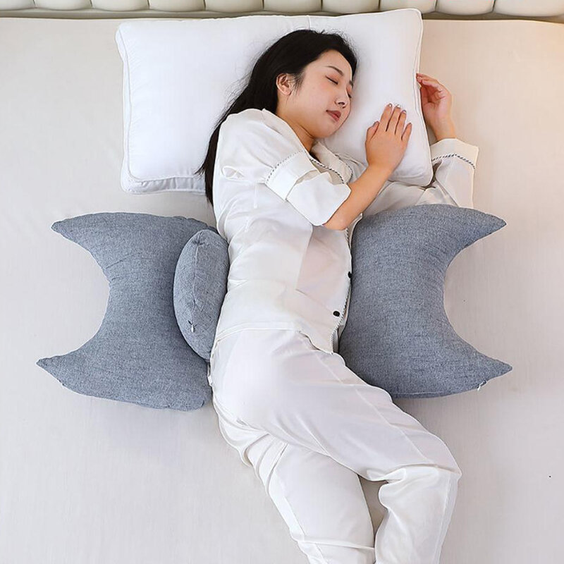 Pas wspierający dla kobiet w ciąży poduszka z czystej bawełny boczna poduszka do spania regulowana poduszka do karmienia brzucha