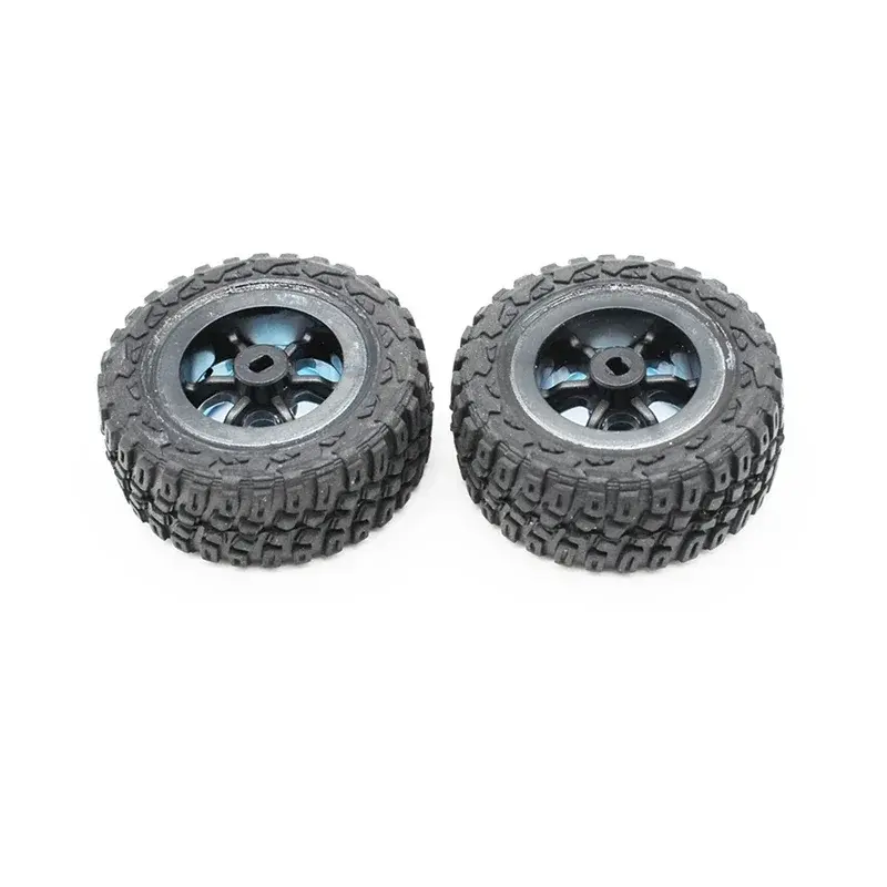 Neumático de goma para coche teledirigido, pieza de repuesto para Wltoys 284161 2133, 284161, 1/28, 4 unidades