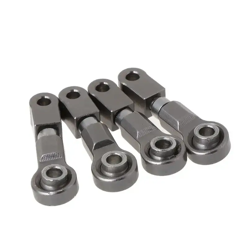 Peças de metal atualizadas para Wltoys, Braço Swing superior, P929, P939, K969, K979, K989, K999, 1/28 RC Car, 4 peças