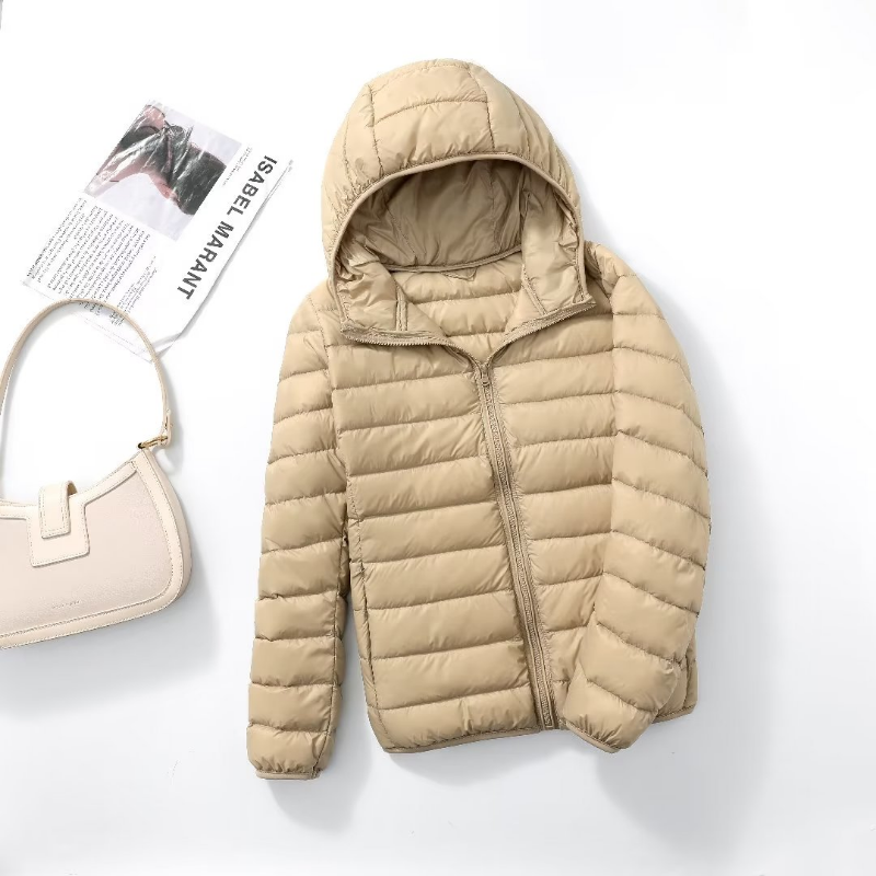 30 kolorów mody damskiej krótki bufiaste kurtki 2023 nowości jesienno-zimowa damska biała kaczka puchowa koreański, Slim dopasowany płaszcz