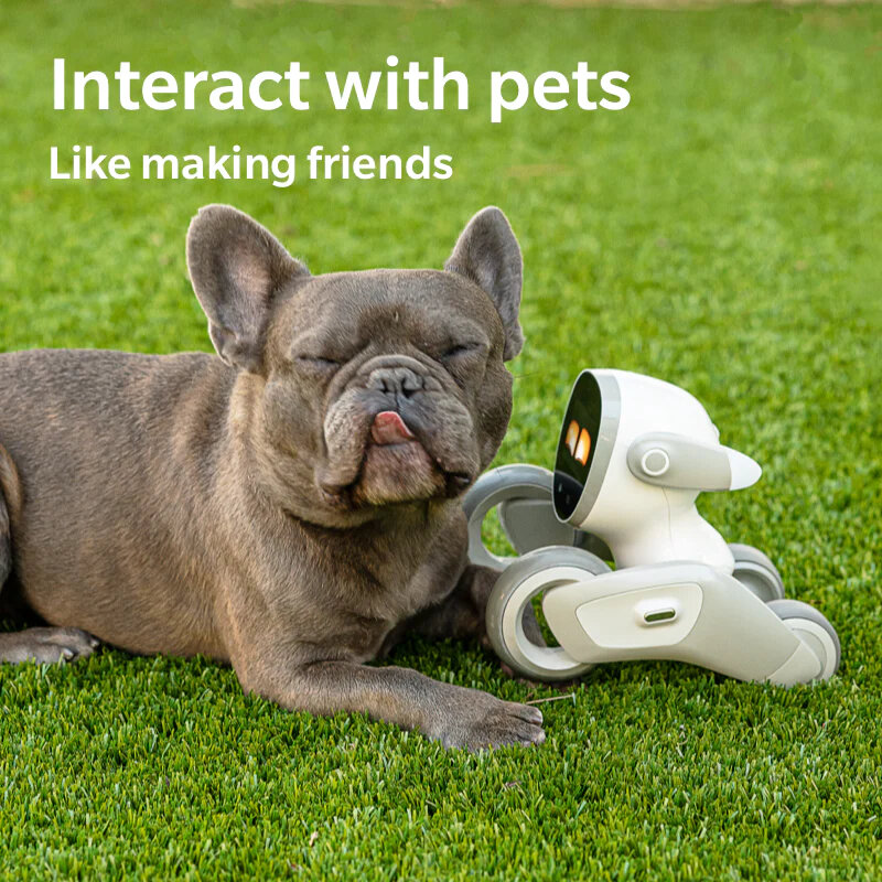Robot inteligente Loona Pet Dog - Chat GPT habilitado con comando de voz y reconocimiento de gestos, regalos para niños y niñas