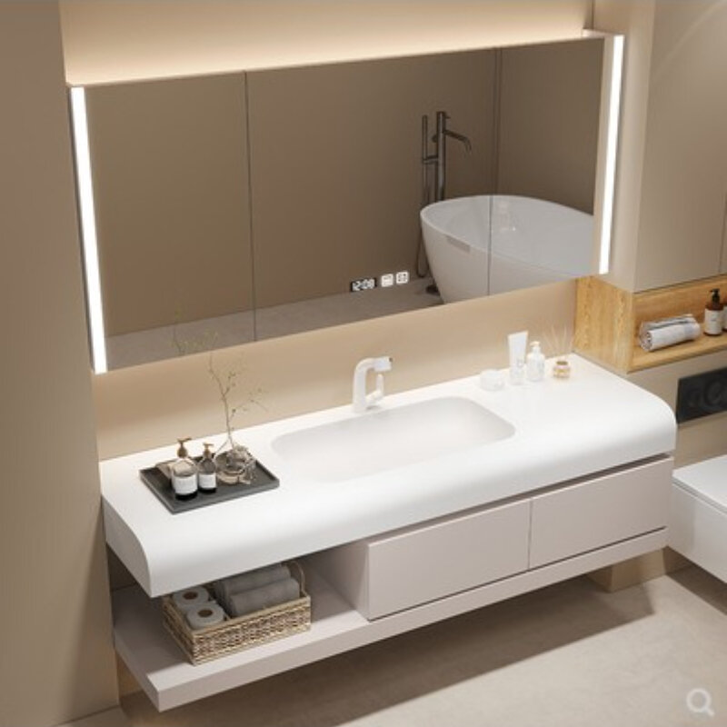 Whole Washbin Table Top Bathroom Cabinet Combination Face Washing Wash Basin Pool Washstand