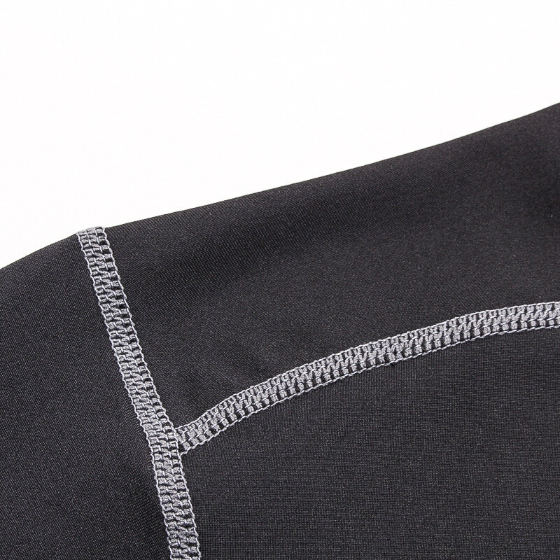 Roupa interior de lã térmica masculina, camiseta quente camiseta de compressão de manga comprida, blusa masculina, top clothing, outono e inverno