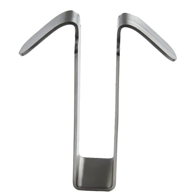 Double Hooks For Glass Shower Door Towel Hook Over The Bathroom Glass Wall Up 304 Stainless-Steel No-Punch Hook