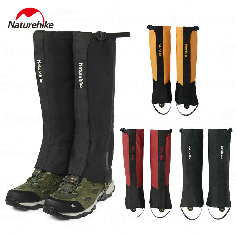 Naturehike-Leg Gaiter Leg Warmers para viagens ao ar livre, cobertura de pé impermeável, sapatos para escalada, camping, caminhadas, turista, neve, inverno