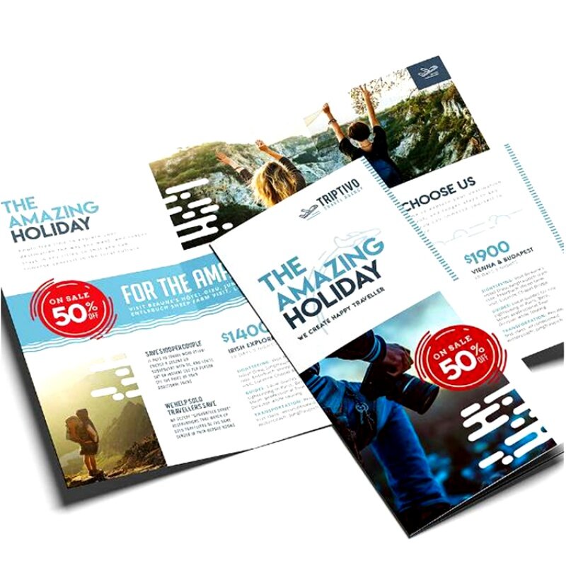 Personalizzato personalizzato nuova promozione stampata brochure a buon mercato catalogo volantino/opuscolo/catalogo/stampa di opuscoli