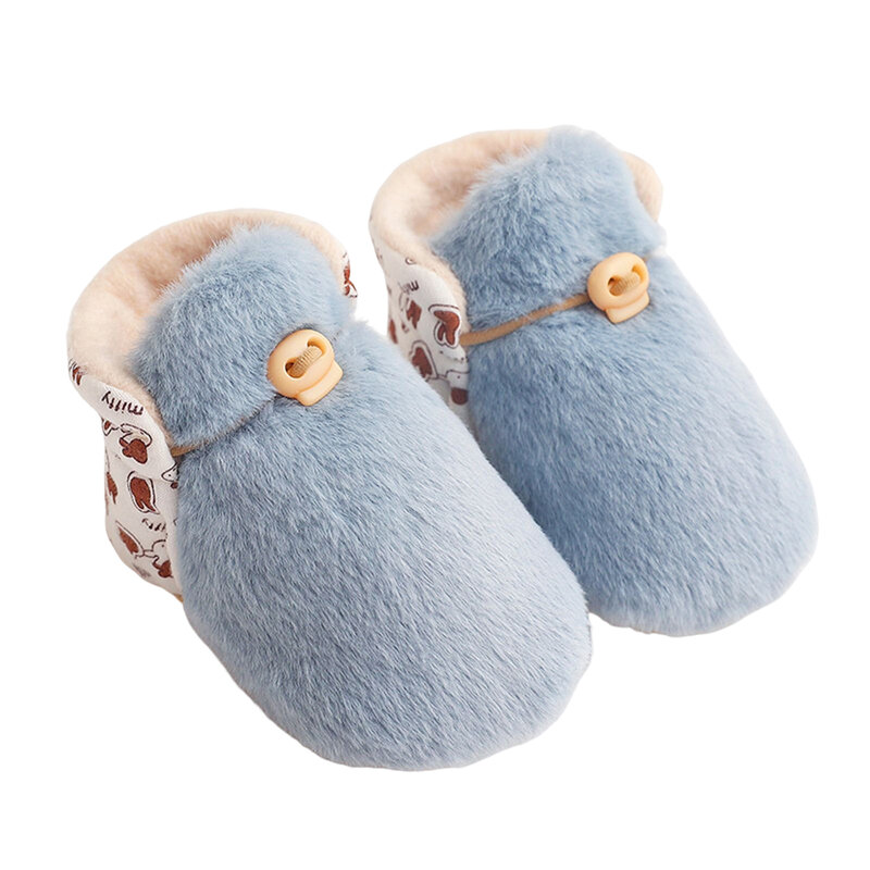 Plush Cotton Toddler Shoes Odor-proof and Shock-absorbing Suitable for Stockings Pants