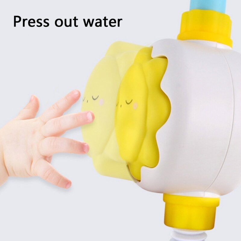 Mainan Mandi Bayi untuk Balita Mainan Air Bak Mandi untuk Anak-anak Lucu Kepala Pancuran Hadiah