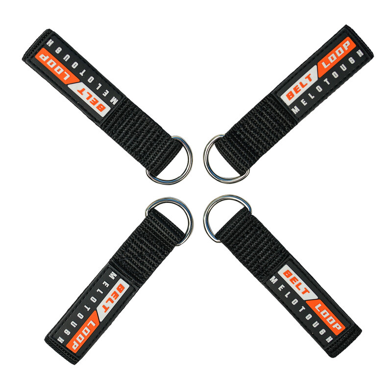 MELOTOUGH reggicalze Loop Attachment bretelle cinghie cintura Padder Tool Belt Loop fit 2.25 pollici Tool Belt Connectors 4 pack