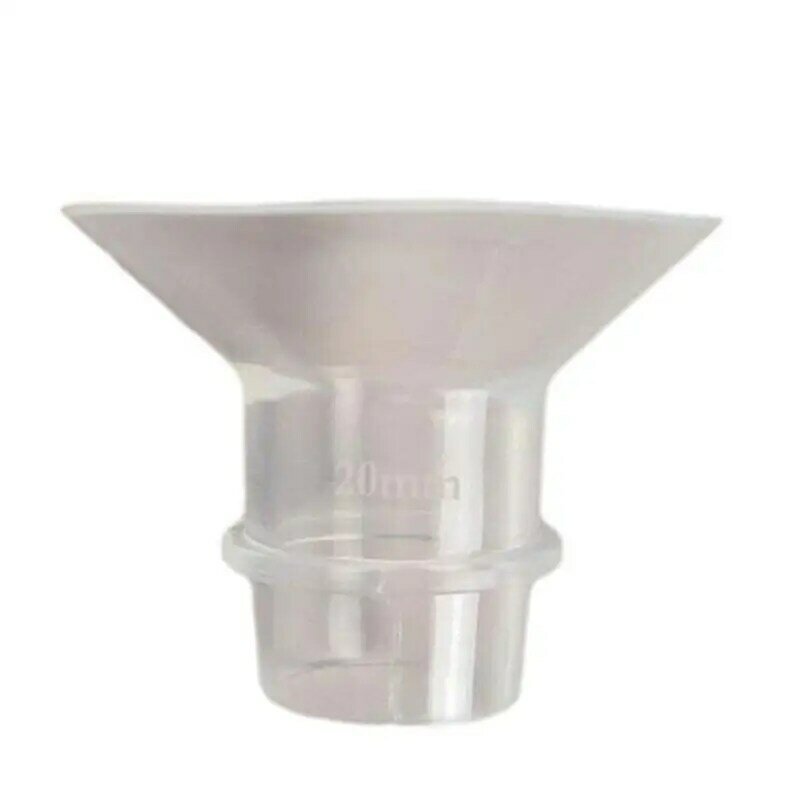 Adaptador flange borracha fixação flange ajustável versátil para sucção leite confortável com bomba tira leite