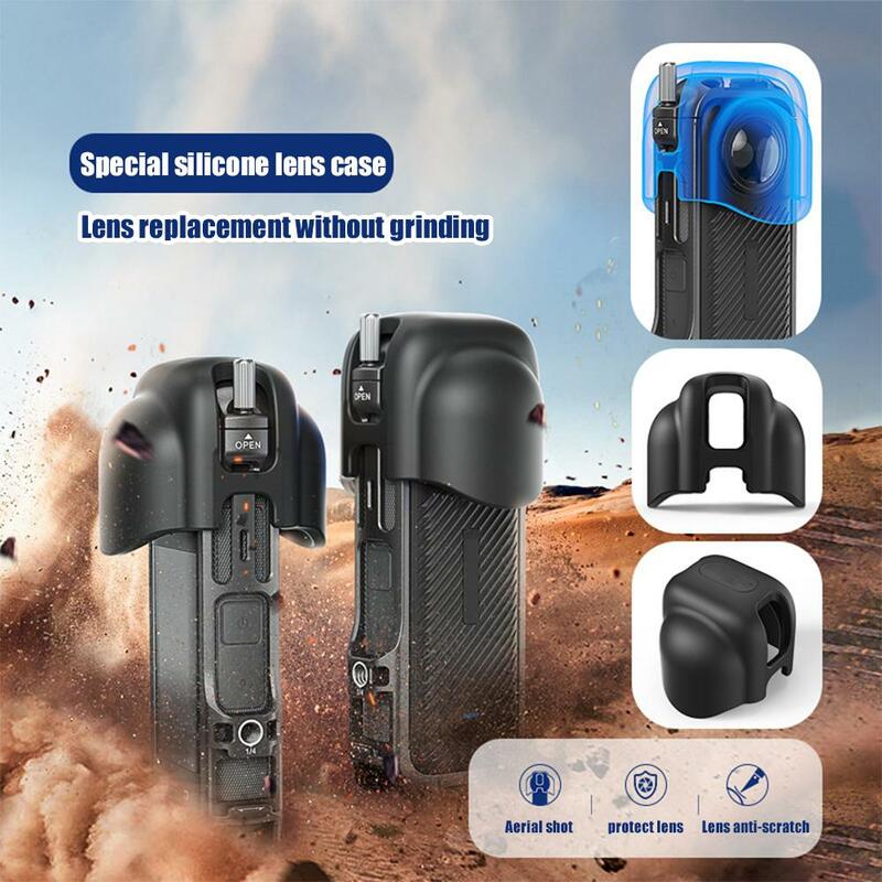 Étui utilitaire de protection avec sabot froid pour Insta 360, cadre en métal, lapin, accessoire de caméra d'action, 1 jeu, 360 age