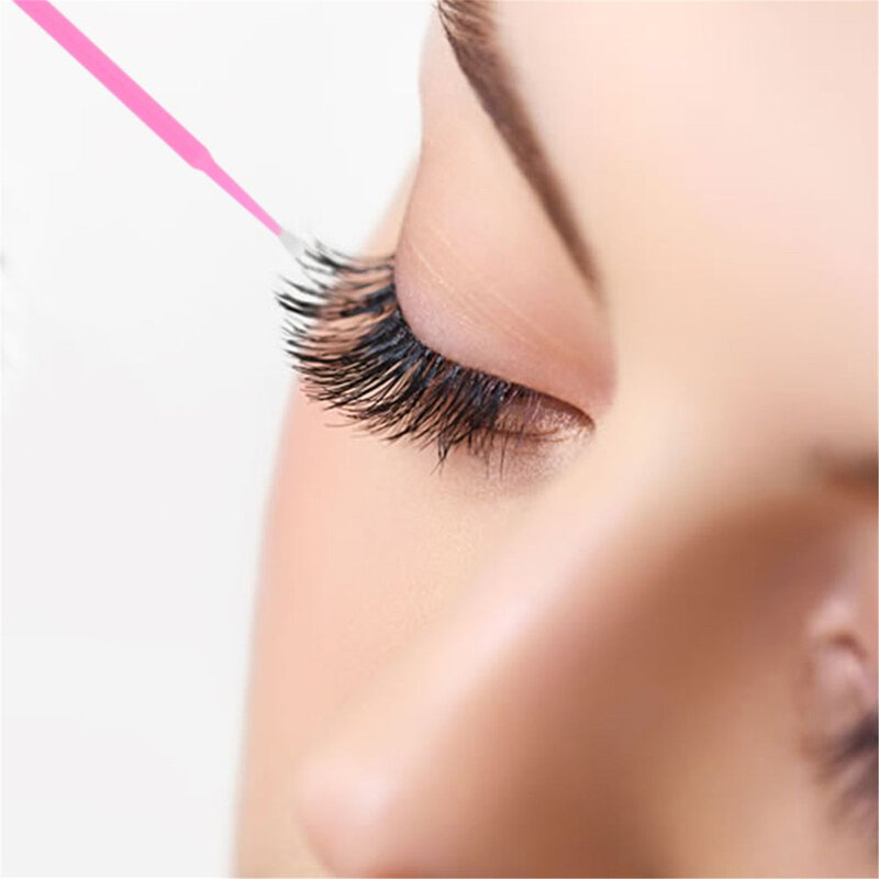 100Pcs Cotton Swabs Eyelash Eye Shadow Manicure Dust Cosmetics Washing Sticks Indoor Home Office Ear Caring Tool