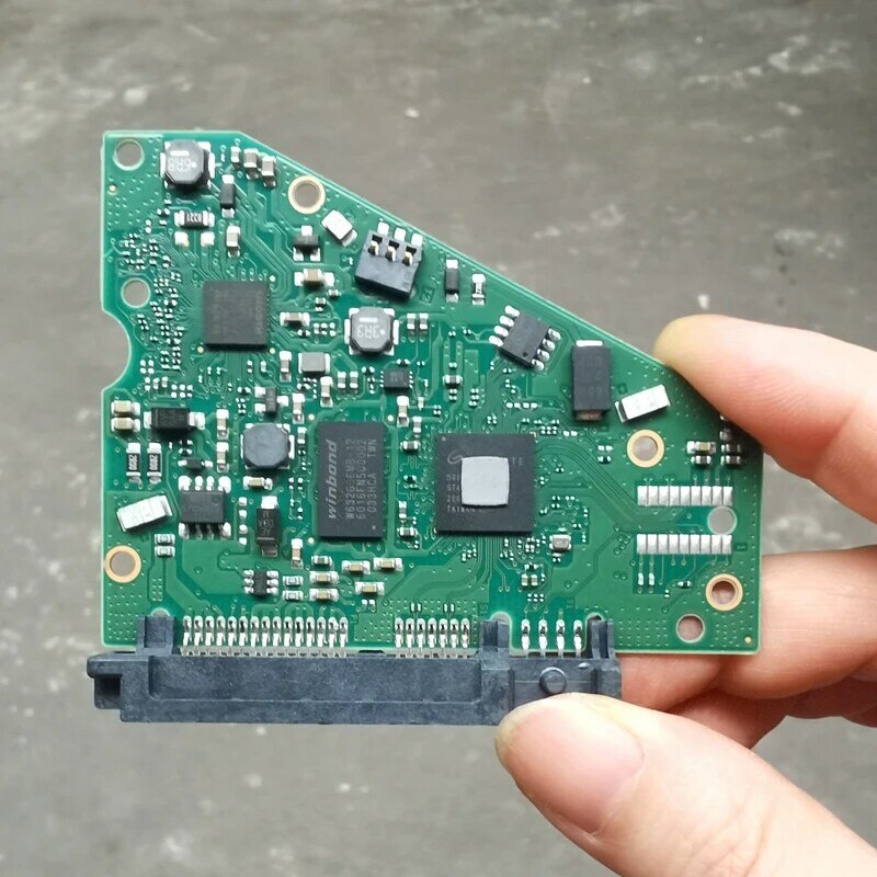 Placa de circuito do disco rígido do Desktop Seagate, 100870255 REV A, 2855