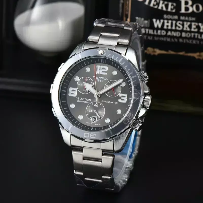 2024 Top aaa Certina Uhren für Herren Luxus hochwertige automatische Datums uhr Business Sport Chronograph wasserdichte Uhren