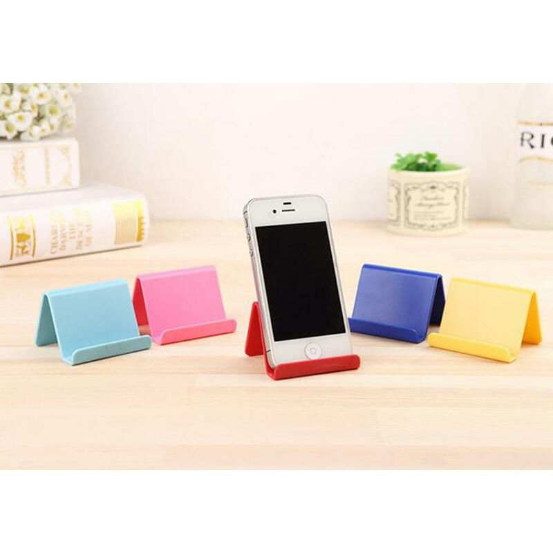 Candy Color Phone Holder Bracket Universal Mini Smart Phone Table Desk Mount Stand for Cell Mobile Phone Tablets Lazy Bracket