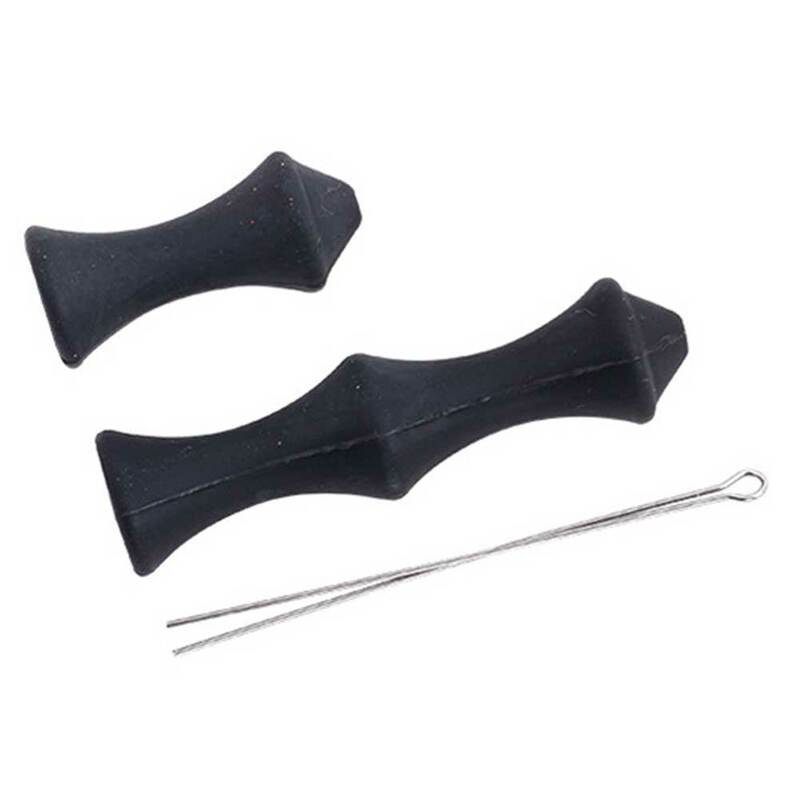 Protectores de dedos de silicona, accesorios de tiro con arco, recurvo para práctica de tiro con arco, alta calidad