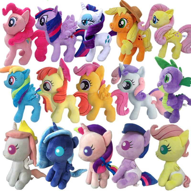 Genuíno My Little Pony Brinquedo De Pelúcia para Crianças, Disney Universo, Princesa Lua, Mês do Pesadelo, Máquina De Guindaste, Presente Anime