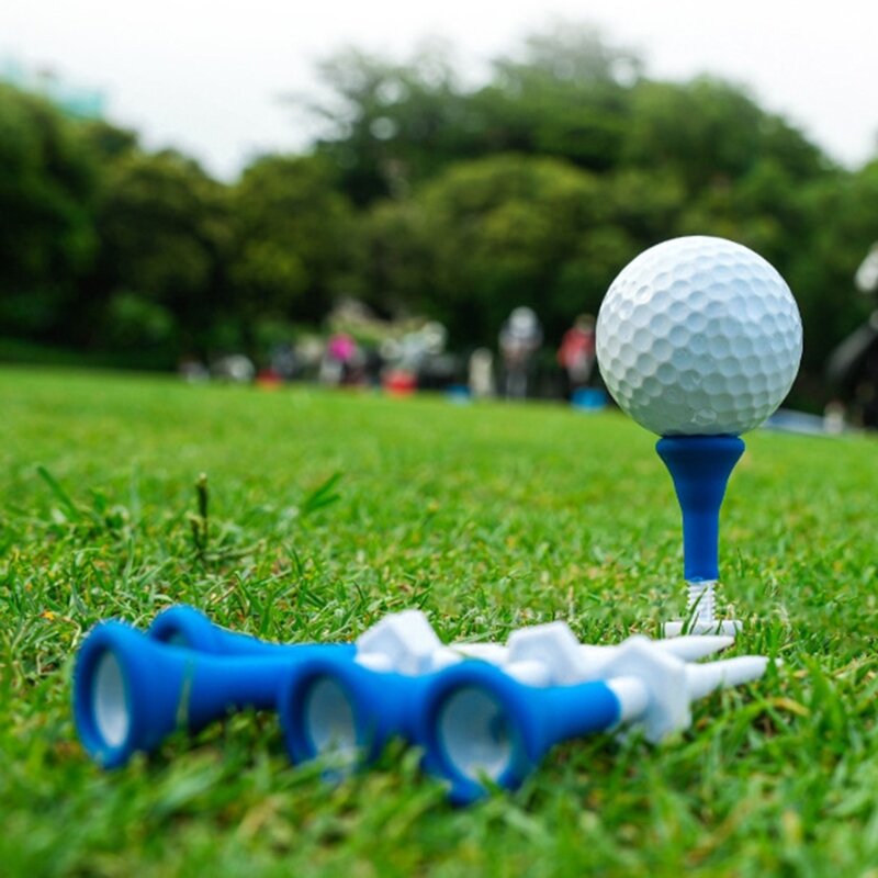 5 Stück höhenverstellbarer Golfballhalter, stabiler Trainingsballständer, Golfball-Abschlag, Outdoor-Golfsport-Zubehör