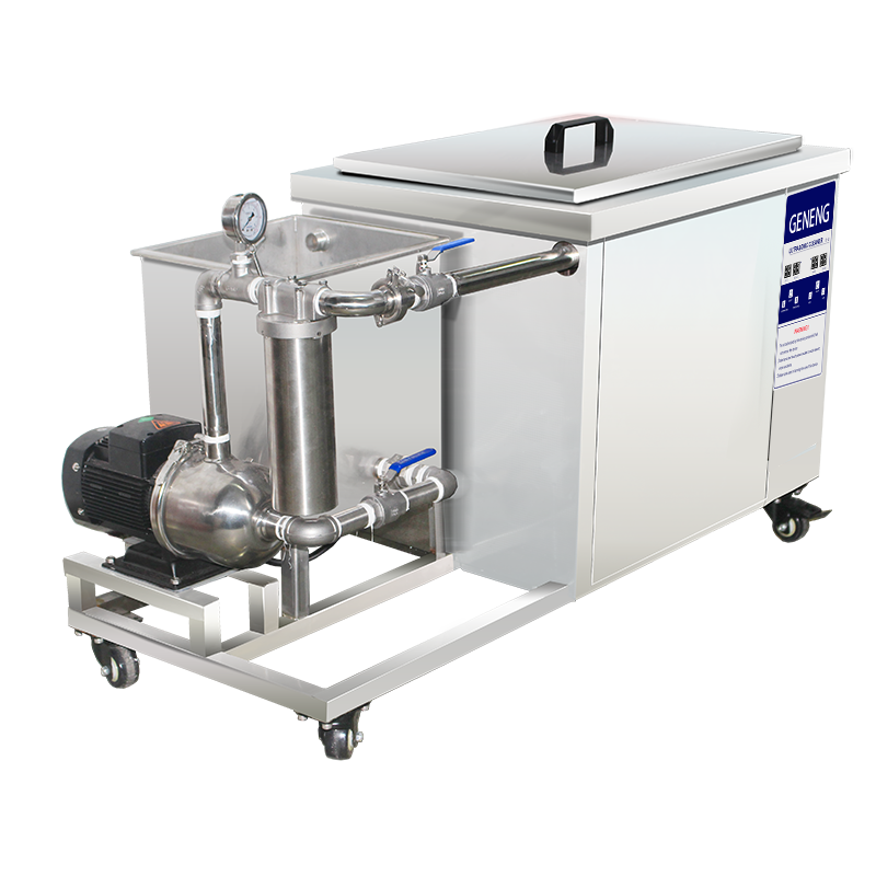 Máquina de limpeza ultrassônica com ciclo de filtro, Função especial de remoção de óleo, Hardware industrial em grande escala