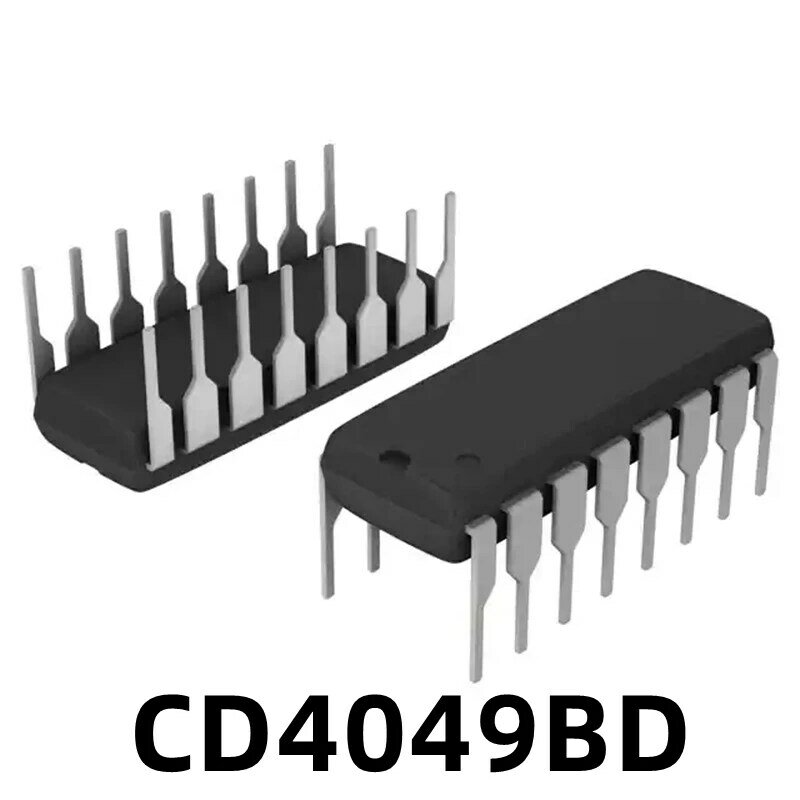 1 piezas CD4049BD CD4049 Buffer y controlador de línea DIP-16