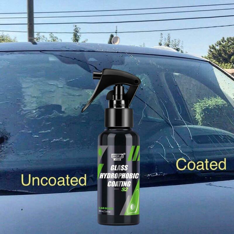 Spray de revêtement hydrophobe anti-pluie pour véhicule, verre répulsif, miroir de voiture, fenêtre, 300 ml, 100 ml, 50ml