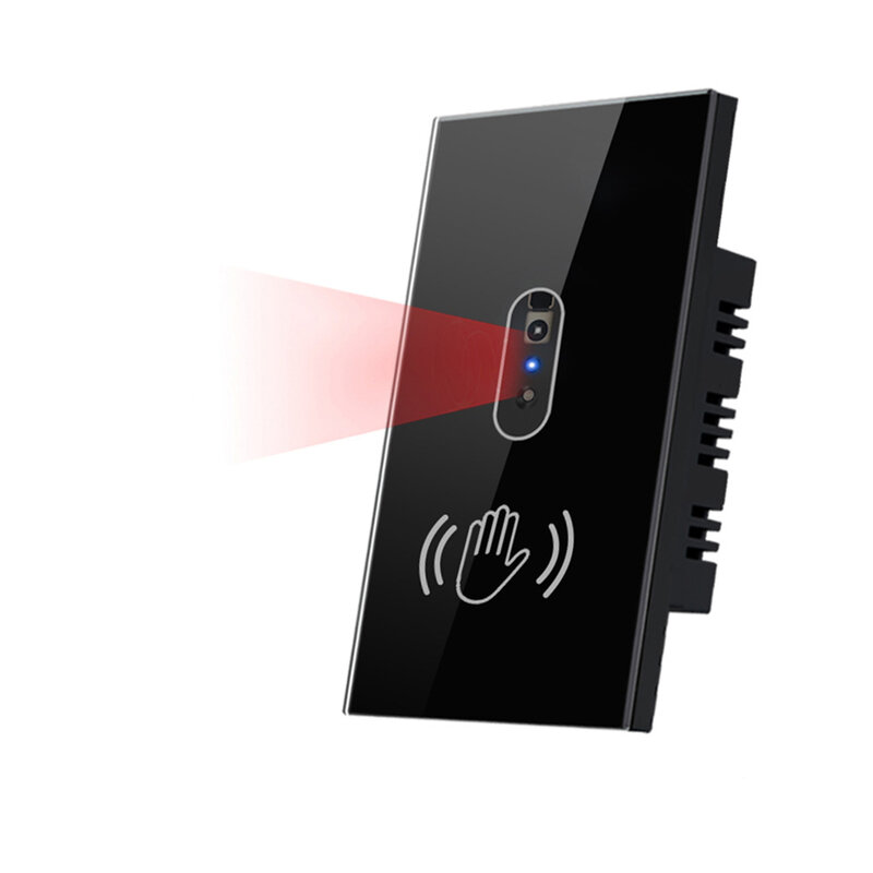 Intelligent Infrared Light Switch com Sensor, No Touch Operation, Wall Lamp, Conveniente e Seguro