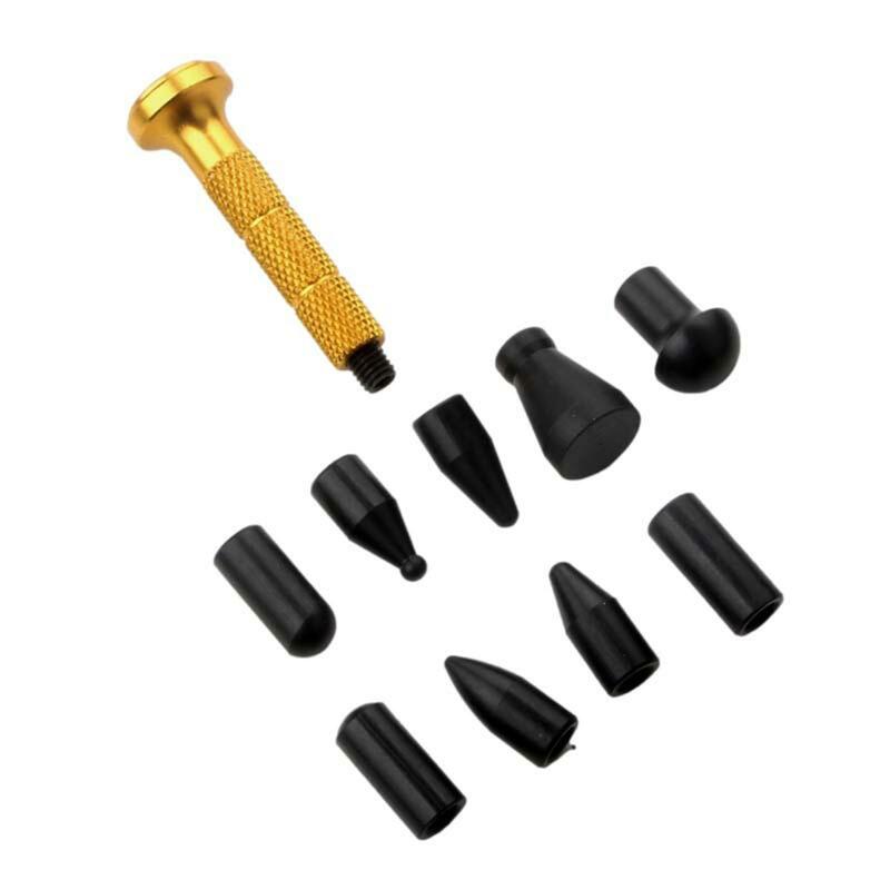 Bolígrafo de Metal para eliminar abolladuras, herramientas de mano duraderas y multifuncionales para refrigerador, coche, daños por granizo, abolladuras de puerta