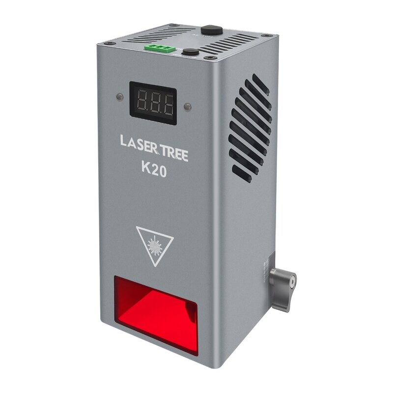 Laser baum 20w optisches Leistungs laser modul mit Luft unterstützung düsen 455nm Blaulicht Lasers ch neiden Gravur geräte Werkzeuge