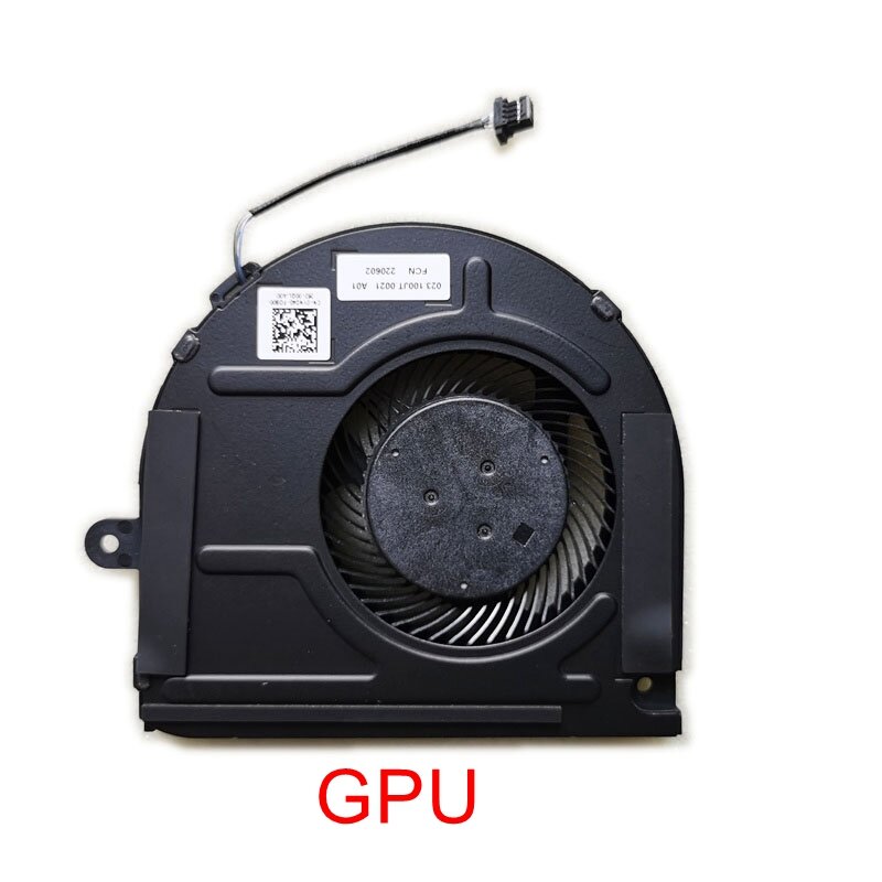 노트북 CPU GPU 냉각 팬 쿨러 라디에이터, 델 보스트로 15 7500 V7500 인스피론 15 7501 7500 0KGH4R KGH4R 0YND40 YND40 용, 신제품