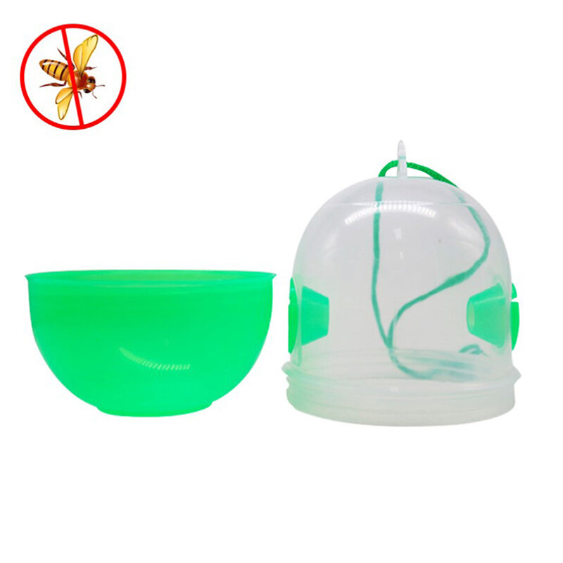 Reusable Outdoor Pest Control Wasp Hanging Fly Trap Catcher Beekeeping Catcher Cage