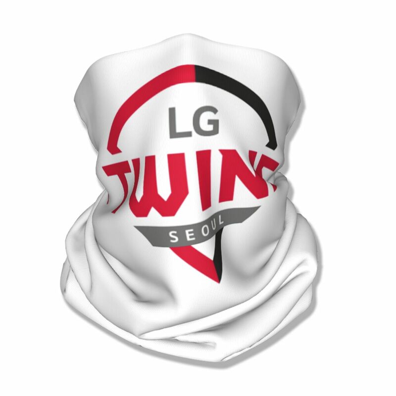 Lg Twins Baseball Team Sport Lover Bandana Neck ghetta stampato passamontagna maschera sciarpa copricapo Sport all'aria aperta per uomo donna