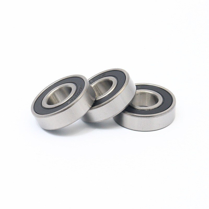 2pcs 6001RS Motor Grade Cover Sealed Deep Groove Ball Miniature Bearing 6001-RS 12*28*8mm 12x28x8 52100 Chrome Steel
