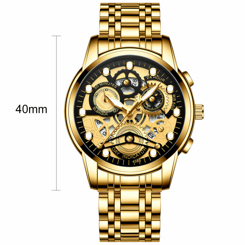 Student Luminous Stylish Quartz Watch 30m Waterproof Level Casual Wristwatches for Husband Boyfriend Birthday Gfit