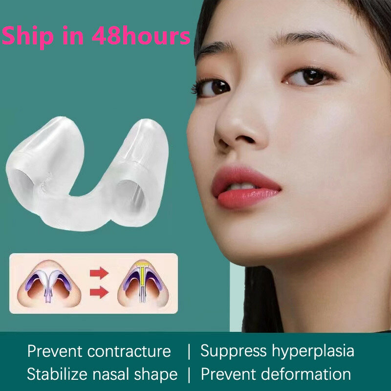 Pooperacyjna plastyka nosa do nozdrzy wspiera silikonowe kształtowanie krzywy korekcja nosa Fixator żel krzemionkowy zacisk na nos