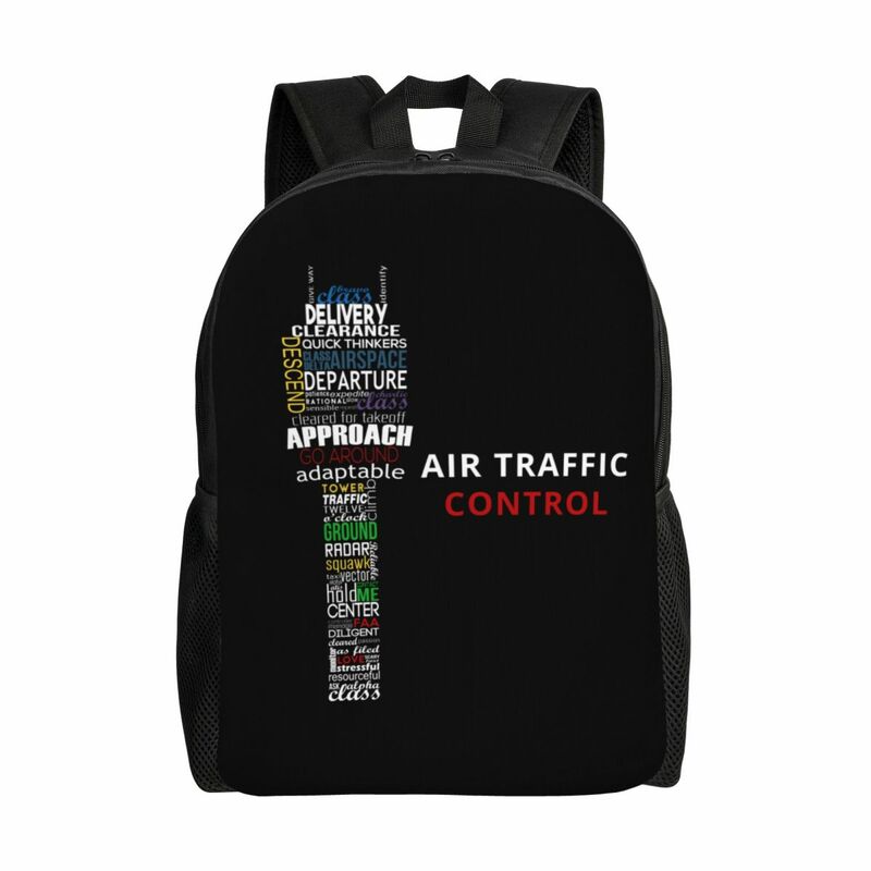 Airplane Aviation Pilot Backpack for Women Men Water Resistant College School Plane Aviator Bag Printing Large Capacity Backpack