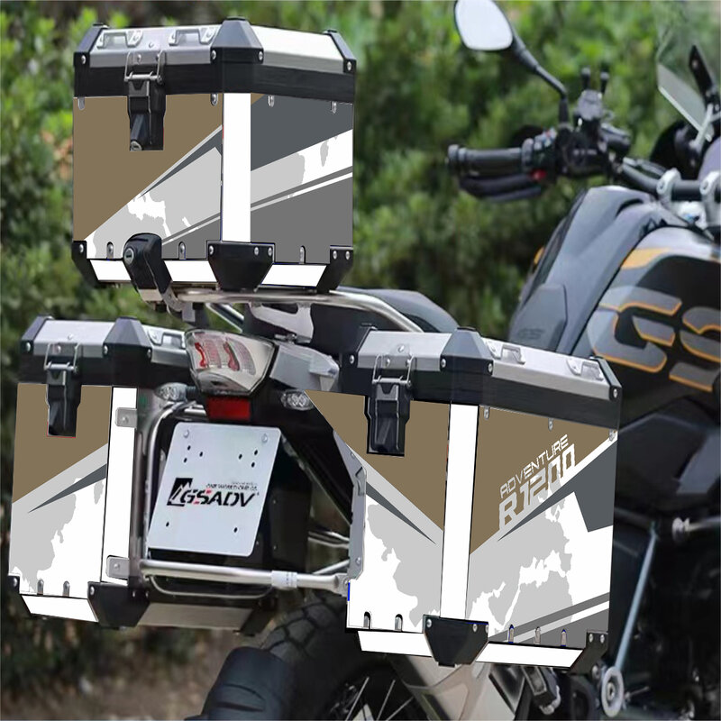 Motorcycle Aluminum Box Sticker Case for BMW Panniers 40 GS R1250GS R1200GS R1200 R1250 GS Adventure 2014-2023