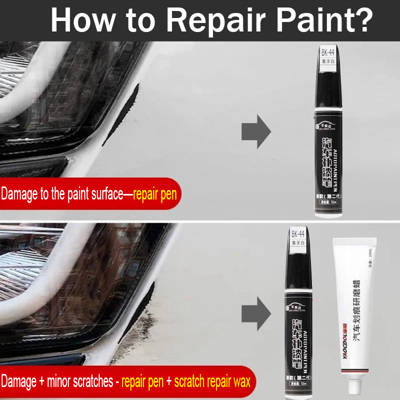 Car Paint Repair Pen para Mazda 3, Atenza Atez 6, Touch Up, Acessórios de Reparação Scratch, preto, branco, vermelho, azul