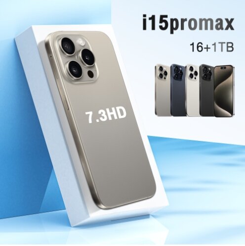 I15Pro Max Smartphone Android, Ponto 4G, Transfronteiriço, 3 GB + 64GB, Novo