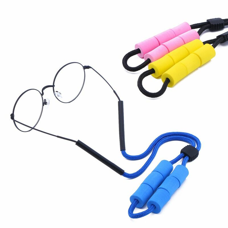 KLASSNUM Floating Foam Eyeglasses Chain Swimming Eyeglasses Cord Water Sports Sunglasses Chain Retainer Glasses Accessories 2022